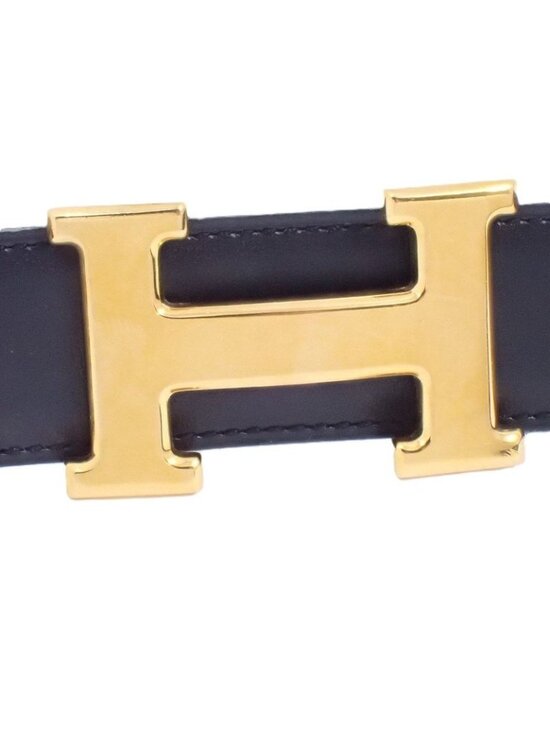 Hermes Constance Belt 65 Black Size main image 7